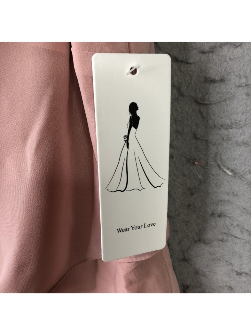 Bridesmaid Dress Womens 16 Pink Sleeveless Layered Chiffon Formal Corset Back - Picture 4 of 16